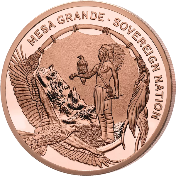 1 Dollar USA Mesa Grande La légende cherokee des deux loups 2025