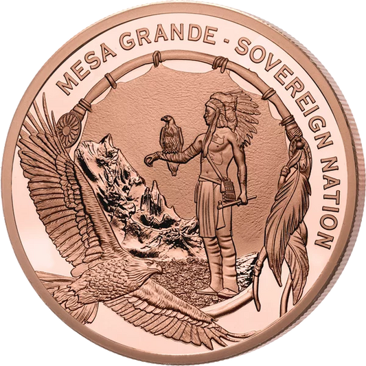 1 Dollar USA Mesa Grande La légende cherokee des deux loups 2025