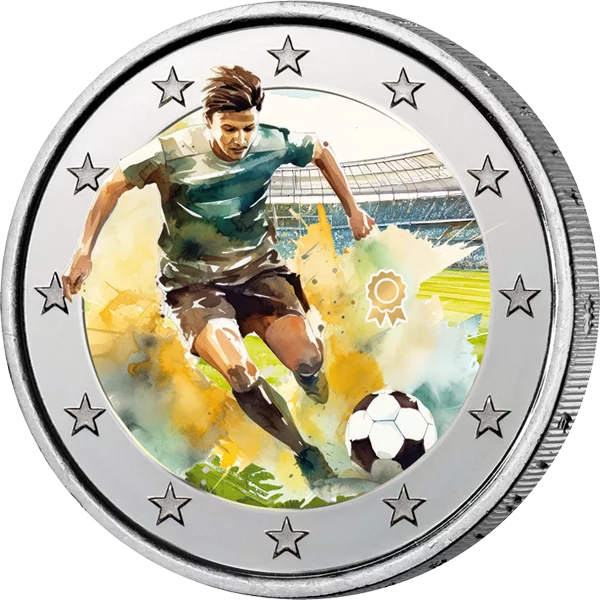Édition Artiste 2 Euros Sport Football