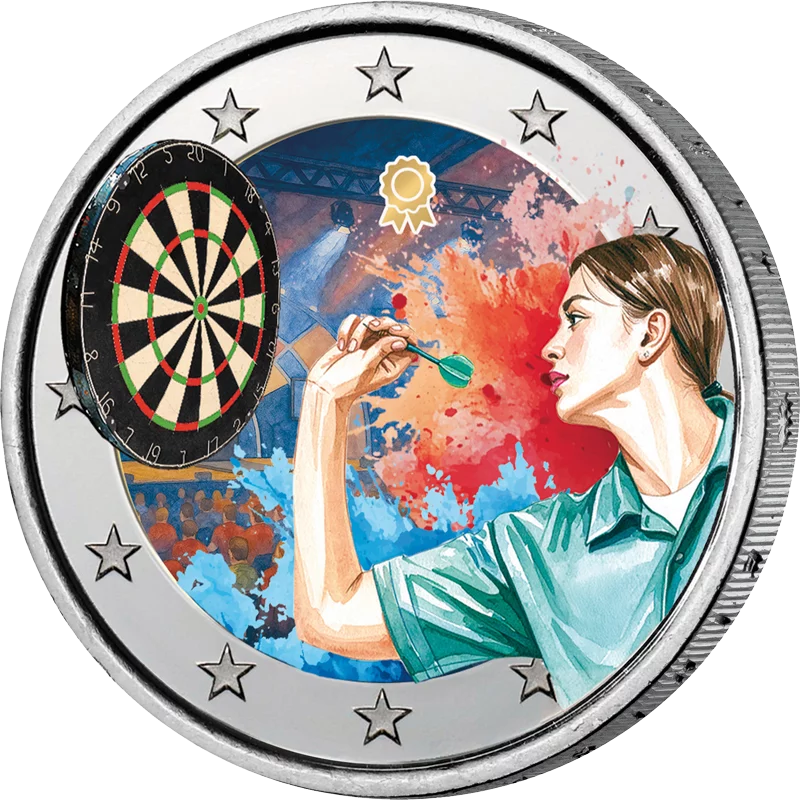 Fléchettes de sport édition artiste 2 euros