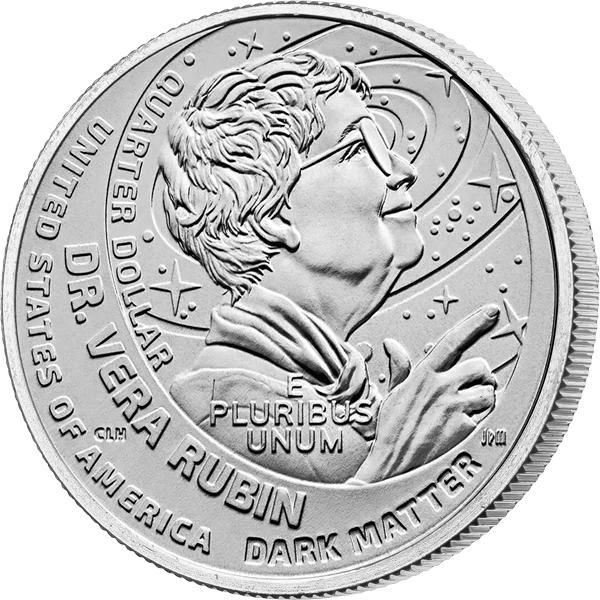Pièce de 25 cents américains – Vera Rubin (2025)