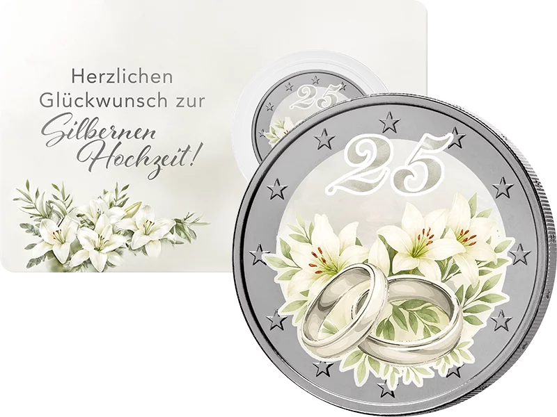 Édition Premium 2 euros Mariage d'argent
