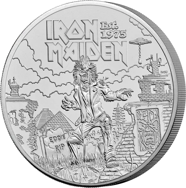5 livres sterling Grande-Bretagne Iron Maiden 2025