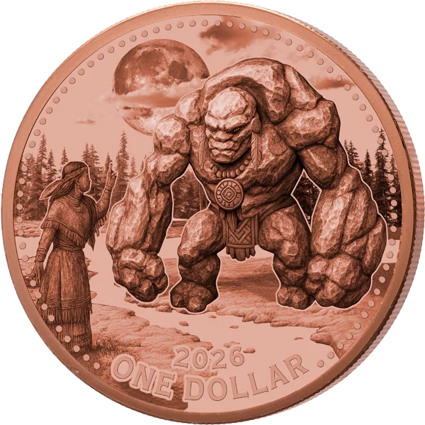 1 Dollar USA Mesa Grande Les Géants de Pierre 2026