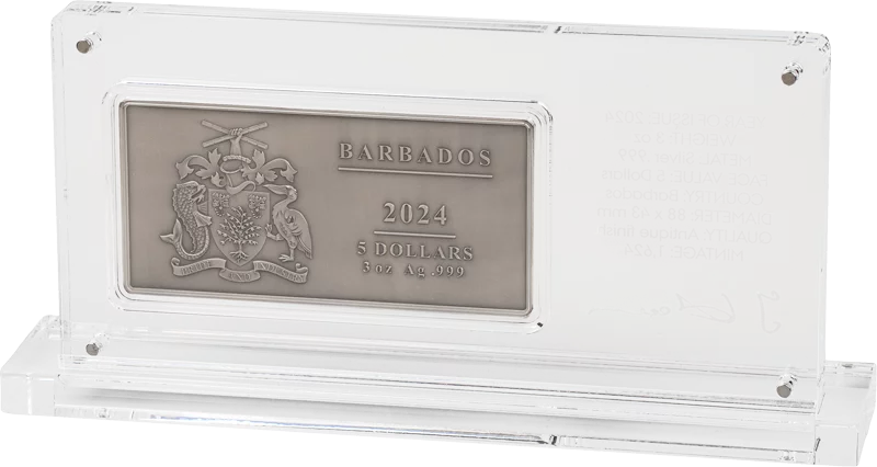5 Dollars Barbade Nuit de New York 2024