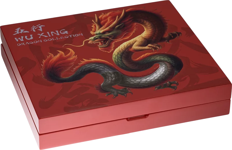 Collection Wu Xing Dragon 2025 (5 x 10 yuans)