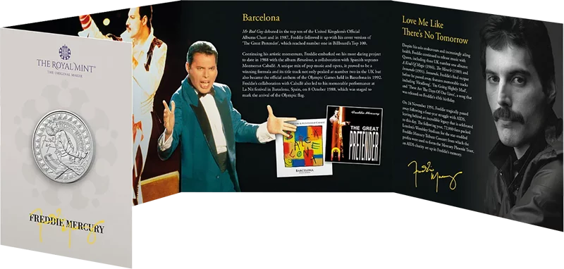 5 livres sterling Grande-Bretagne Freddie Mercury 2025