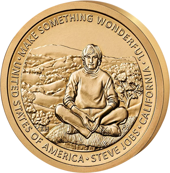 1 Dollar USA Innovation américaine - Californie Steve Jobs 2026