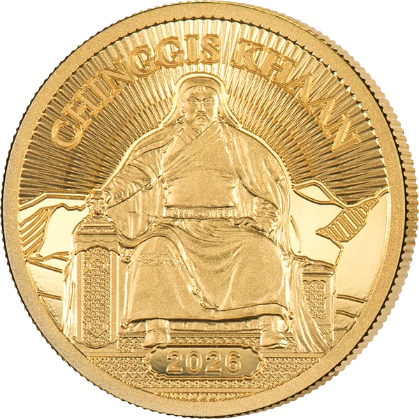 1,000 Togrog Mongolie Chinggis Khaan 2026