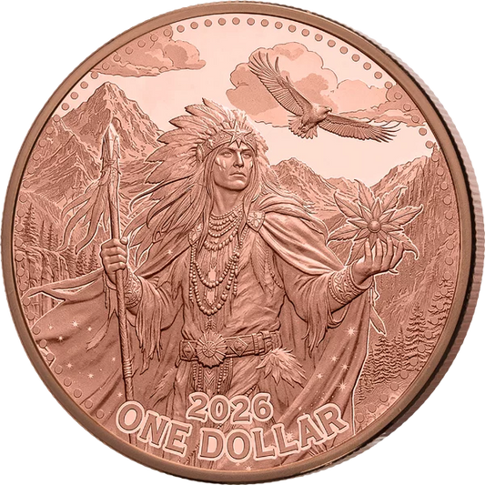1 Dollar USA Mesa Grande L'Étoile du Matin 2026