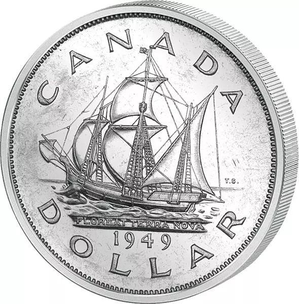1 Dollar Canada Giovanni Caboto Voilier Matthieu 1949