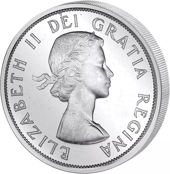 Totem canadien de 1 dollar, 1958
