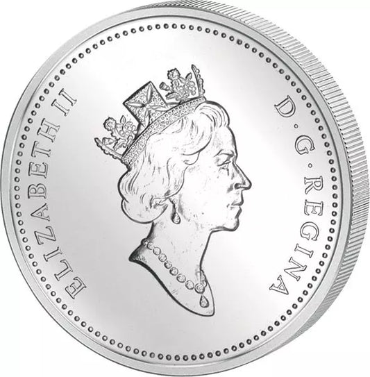 Pièce de 1 dollar canadien commémorant les 175 ans du premier voyage en diligence (1992), qualité Belle Épreuve