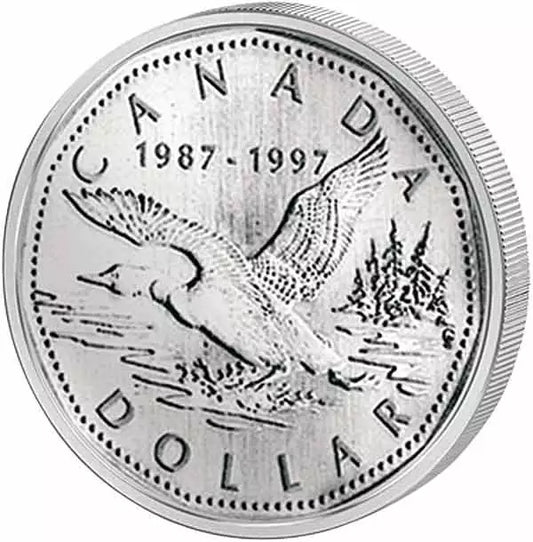 1 dollar canadien, 10 ans du dollar huard, 1997