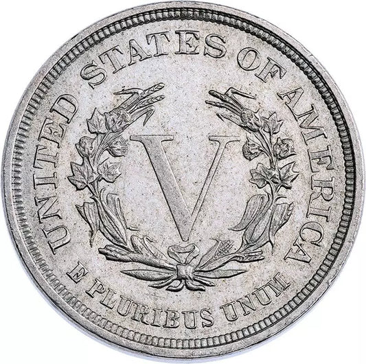 Pièce de 5 cents américains Liberty Head 1883