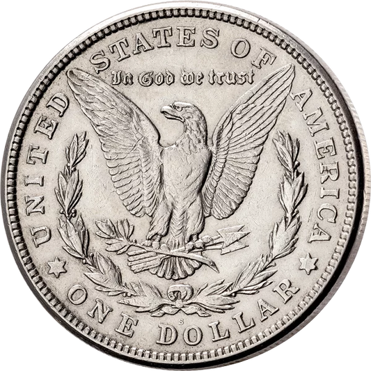 Pièce de 1 dollar américain de type Morgan Eagle, 1878-1899