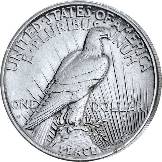 Pièce de 1 dollar américain « Paix » de 1935, en très bon état à excellent état.