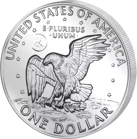 Pièce de 1 dollar américain Eisenhower, alunissage 1971-1974 (preuve)