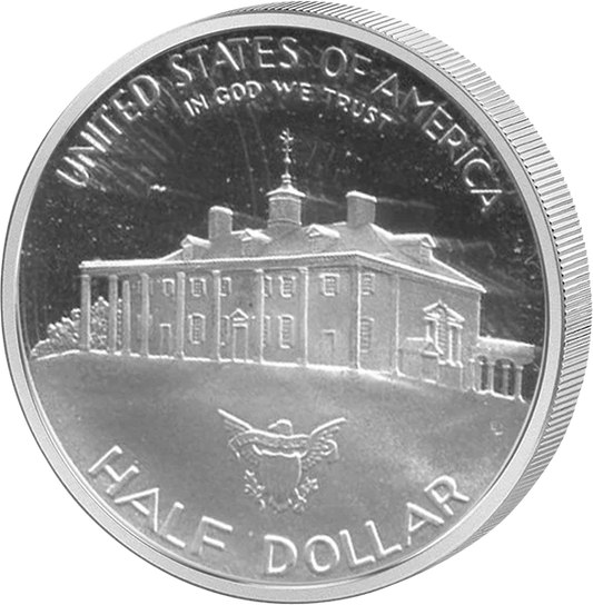 Pièce de 50 cents américains, Washington, 1982, non circulée