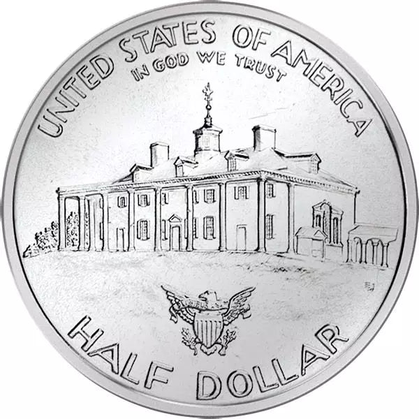 Pièce de 50 cents américains, Washington, 1982, épreuve