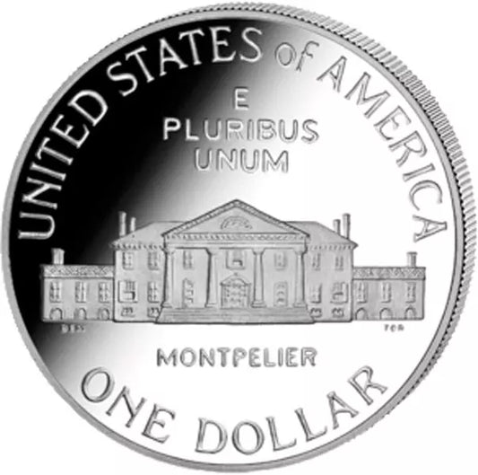 Pièce de 1 dollar des États-Unis, lanceur de disque des Jeux olympiques de Los Angeles 1983