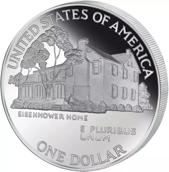 Pièce de 1 dollar américain Dwight D. Eisenhower 1990