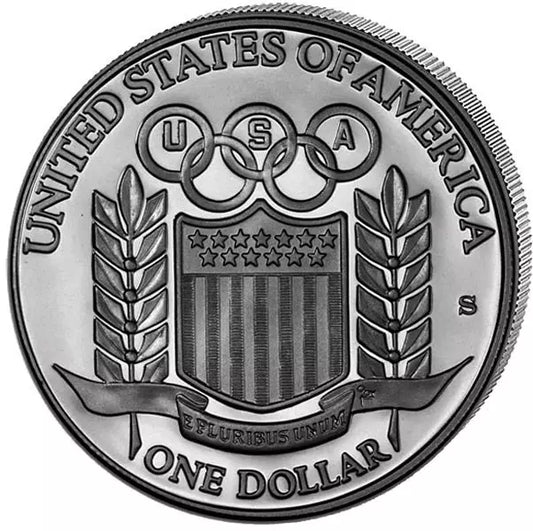 Billet de 1 dollar américain pour les Jeux olympiques de Barcelone (baseball 1992)