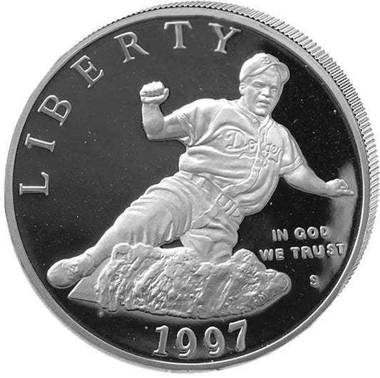 Pièce de 1 dollar américain Jackie Robinson 1997