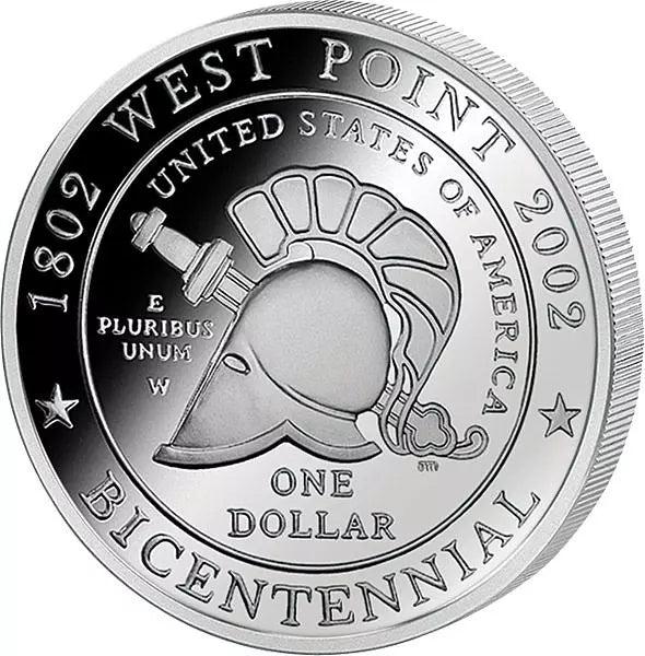 Billet de 1 dollar américain commémorant le 200e anniversaire de l'Académie militaire de West Point (2002) - Épreuve