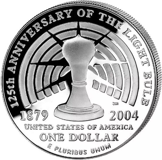 Pièce de 1 dollar américain Thomas Edison 2004