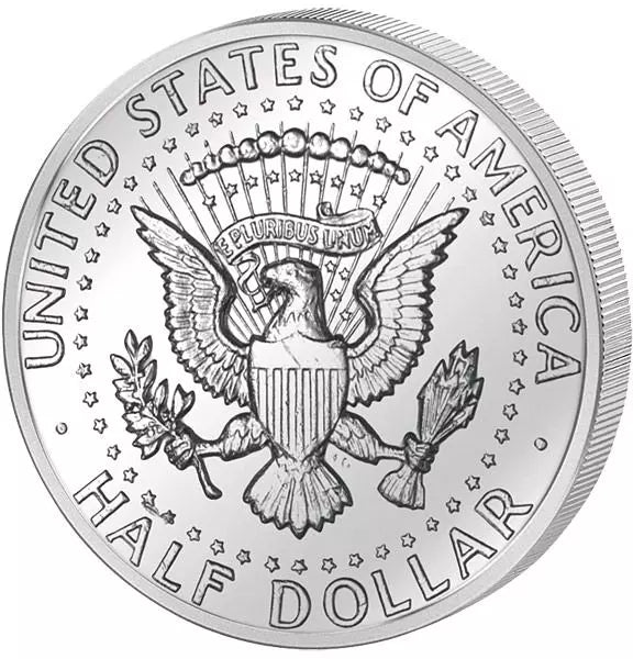 Pièce de 50 cents américains à l'effigie de John F. Kennedy, 1964