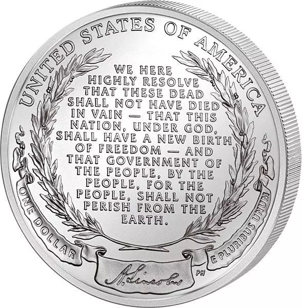 Pièce de 1 dollar américain commémorant le 200e anniversaire d'Abraham Lincoln, 2009