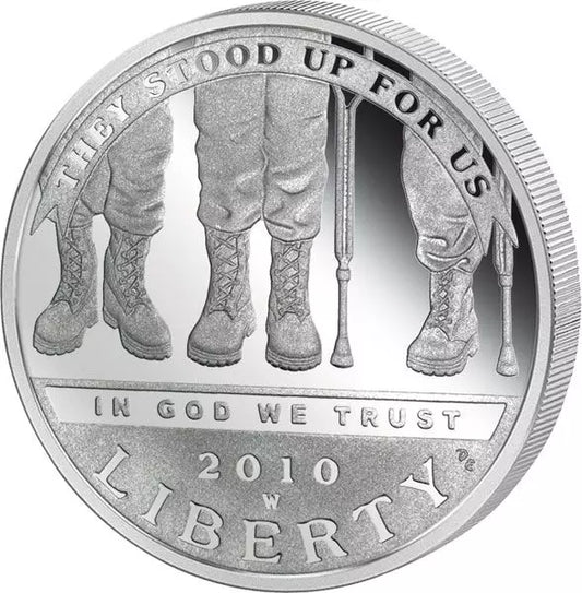 1 Dollar USA Anciens Combattants 2010