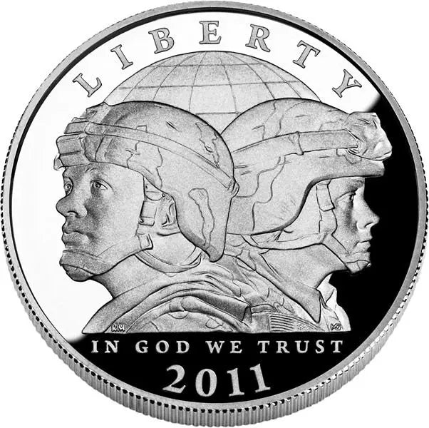 Pièce de 1 dollar américain, armée américaine, 2011