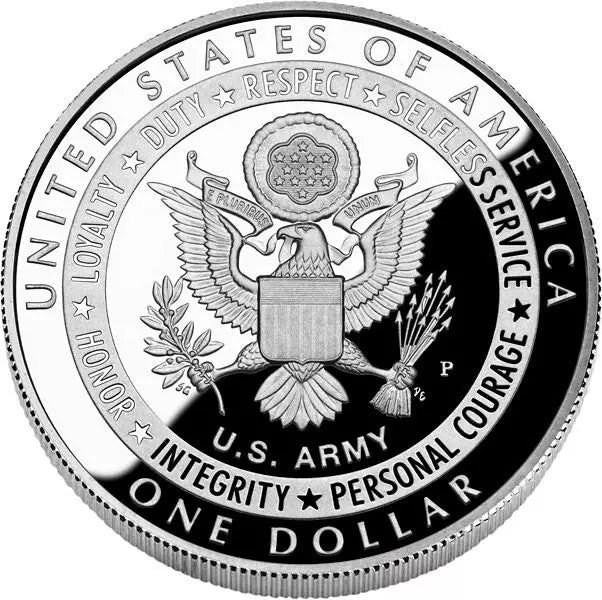 Pièce de 1 dollar américain, armée américaine, 2011