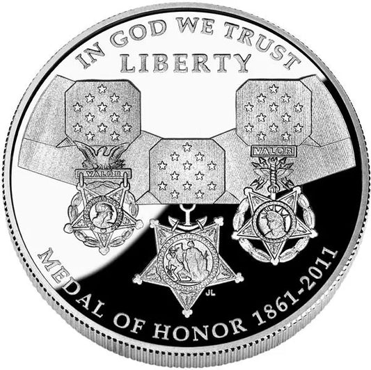 Médaille de la Valeur des États-Unis (1 dollar) 2011