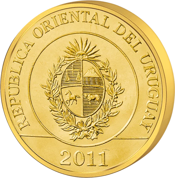 Coffret 1 - 10 Pesos Uruguay 2011-2019