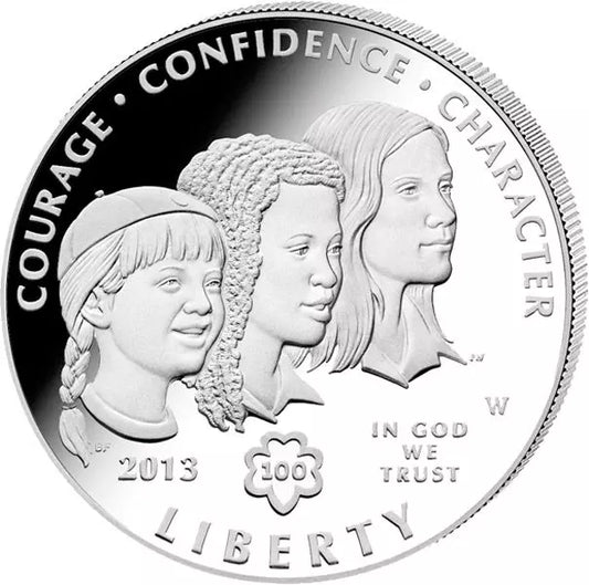 Pièce de 1 dollar des Girl Scouts américaines 2013