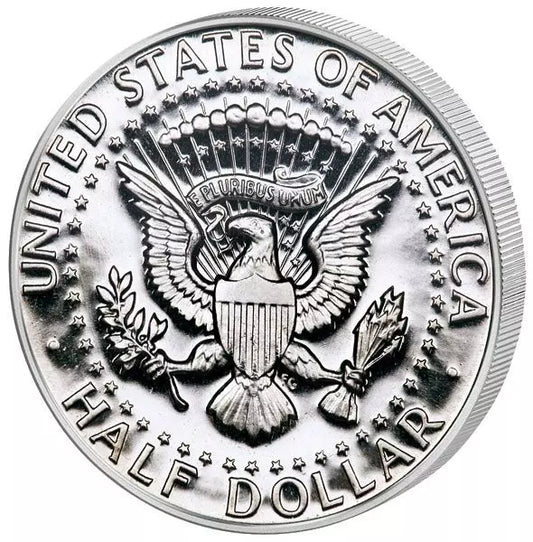 Pièce de 50 cents américains à l'effigie de John F. Kennedy (1965-1970)