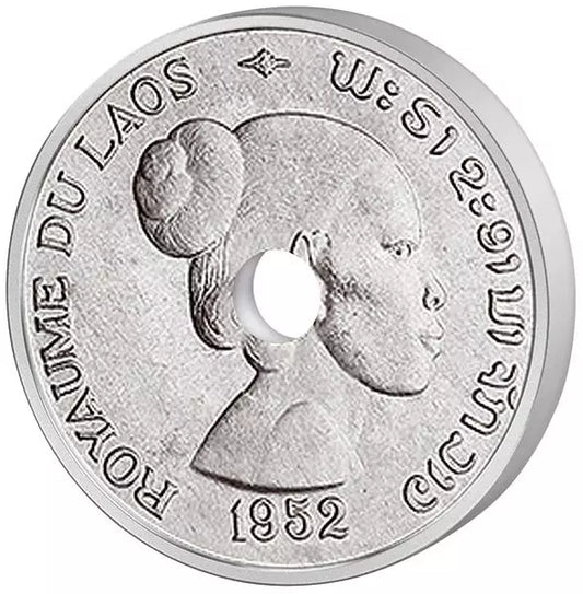 Série de pièces de 10 à 50 centimes du Laos, 1952