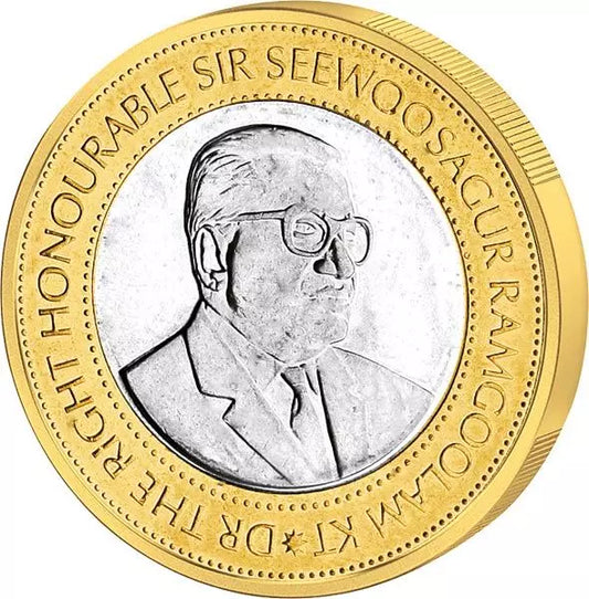 Coffret de pièces de 5 cents à 20 roupies mauriciennes (1987-2012)