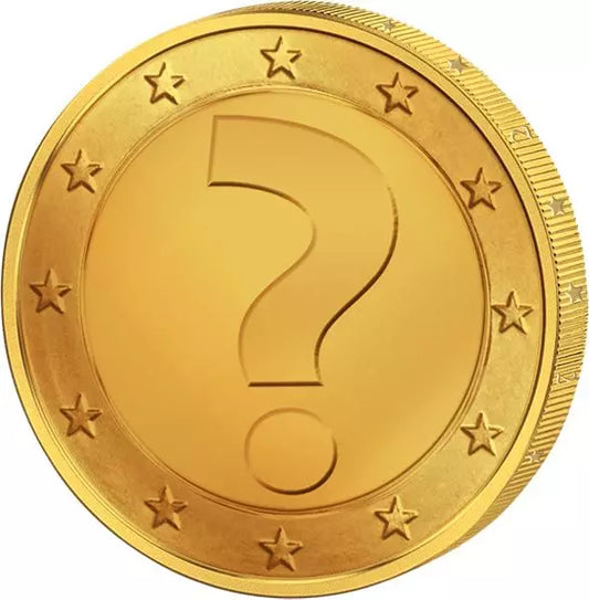 Pièce commémorative de 2 euros, motif au choix, en édition premium entièrement plaquée ou